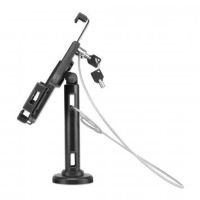 SOPORTE MANHATTAN DE ESCRITORIOPARED PARA TABLET O IPAD SEGURO ANTIRROBO COLOR NEGRO