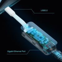 TP-LINK UE300C ADAPTADOR Y TARJETA DE RED ETHERNET 1000 MBITS
