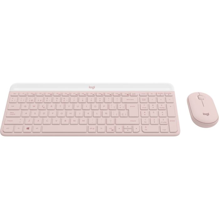 LOGITECH 920-011312 TECLADO RATÓN INCLUIDO OFICINA RF INALÁMBRICO QWERTY ESPAÑOL ROSA