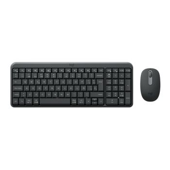 LOGITECH MK250 COMPACT BLUETOOTH WIRELESS COMBO TECLADO RATÓN INCLUIDO UNIVERSAL QWERTY ESPAÑOL GRAFITO
