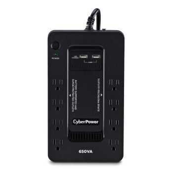 CYBERPOWER SX650U SISTEMA DE ALIMENTACIÓN ININTERRUMPIDA (UPS) EN ESPERA (FUERA DE LÍNEA) O STANDBY (OFFLINE) 650 KVA 36