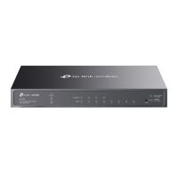 TP-LINK OMADA TL-SG2008P GESTIONADO L2L2+ GIGABIT ETHERNET (101001000) ENERGÍA SOBRE ETHERNET (POE) NEGRO