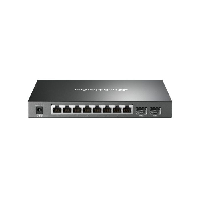 TP-LINK OMADA SG2210P SWITCH GESTIONADO L2L2+ GIGABIT ETHERNET (101001000) ENERGÍA SOBRE ETHERNET (POE) NEGRO