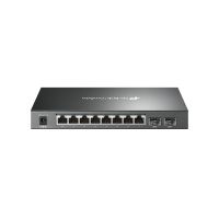 TP-LINK OMADA SG2210P SWITCH GESTIONADO L2L2+ GIGABIT ETHERNET (101001000) ENERGÍA SOBRE ETHERNET (POE) NEGRO