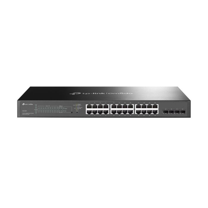 TP-LINK OMADA TL-SG2428P GESTIONADO L2L2+ GIGABIT ETHERNET (101001000) ENERGÍA SOBRE ETHERNET (POE) 1U NEGRO