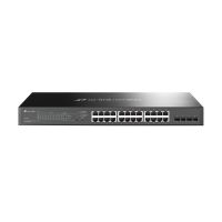 TP-LINK OMADA TL-SG2428P GESTIONADO L2L2+ GIGABIT ETHERNET (101001000) ENERGÍA SOBRE ETHERNET (POE) 1U NEGRO