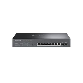 TP-LINK OMADA TL-SG2210MP GESTIONADO L2L2+ GIGABIT ETHERNET (101001000) ENERGÍA SOBRE ETHERNET (POE) 1U NEGRO