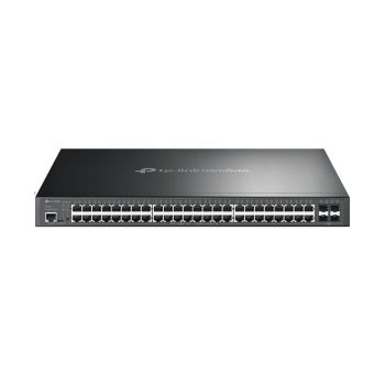 TP-LINK OMADA SG3452P SWITCH GESTIONADO L2L3 GIGABIT ETHERNET (101001000) ENERGÍA SOBRE ETHERNET (POE) 1U NEGRO