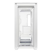 GABINETE ASUS (A21 ASUS CASEWHT) BLANCO, VIDRIO TEMPLADO Y MALLA,SOPORTA BTF, MT, SFUENTE