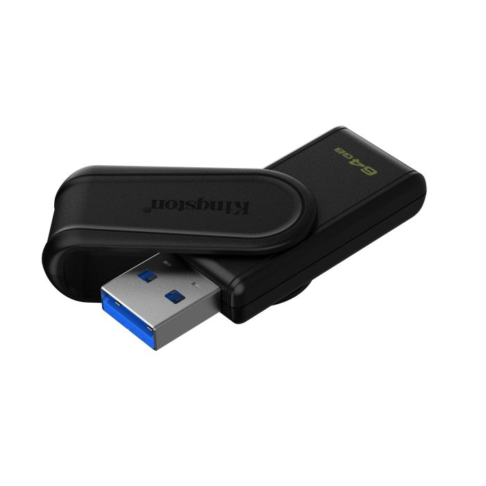 KINGSTON TECHNOLOGY DATATRAVELER 64GB PORTABLE USB 3.2 GEN 1 EXODIA S (BLACKBLACK)