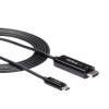 CABLE ADAPTADOR DE 2M USB-C A HDMI 4K 60HZ - NEGRO - CABLE USB TIPO C A HDMI - CABLE CONVERTIDOR DE VIDEO USBC - STARTE