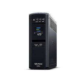 NOBREAK CYBERPOWER 1500 VA 1000 W, INTERACTIVO, ONDA SENOIDAL PURA (PFC),12 × NEMA 5-15R, (6 RESPALDO Y 6 SUPRESIÓN),TOR