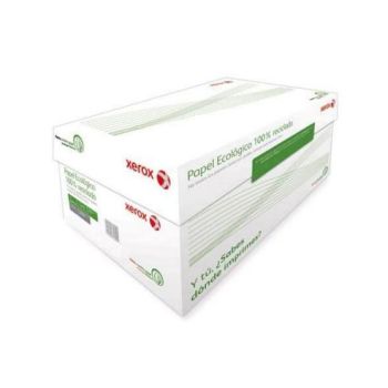 PAPEL CORTADO XEROX BOND ECOLÓGICO 75GR OFICIO 93% BLANCURA (VERDE) C5000 HOJAS