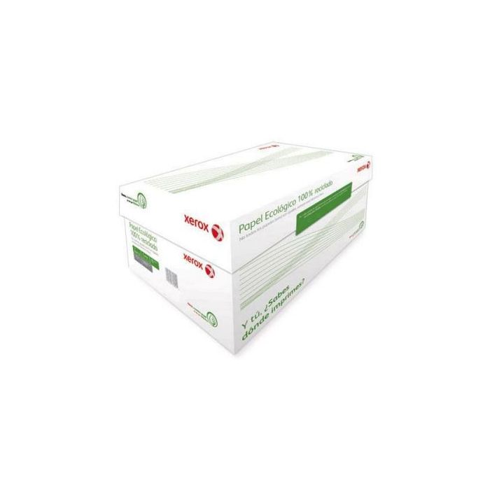 PAPEL CORTADO XEROX BOND ECOLÓGICO 75GR OFICIO 93% BLANCURA (VERDE) C5000 HOJAS