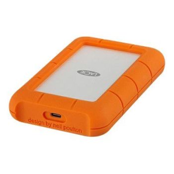 LACIE RUGGED USB-C - DISCO DURO - 4 TB - EXTERNO (PORTÁTIL) - USB 3.1 GEN 1 (USB-C CONECTOR) - NARANJA