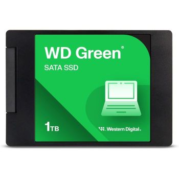 SANDISK WDS100T3G0A - DISCO DURO INTERNO SSD (1 TB, SATA III, 6 GBS, 2,57 MM, HASTA 545 MBS, COLOR VERDE