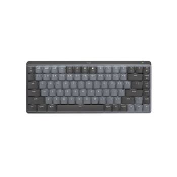 TECLADO LOGITECH MX MECHANICAL MINI INALÁMBRICO ALTO DESEMPEÑO COLOR GRAFITO