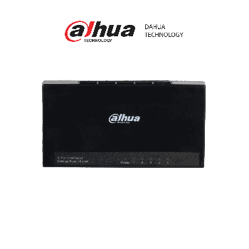DAHUA TECHNOLOGY ACCESS DH-PFS3005-5GT-L SWITCH NO ADMINISTRADO L2 GIGABIT ETHERNET (101001000) NEGRO