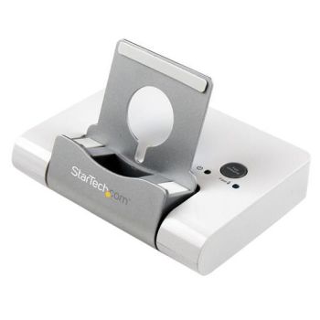 STARTECH.COM CONCENTRADOR USB 3.0 DE 3 PUERTOS - HUB CON PUERTO DE CARGA RÁPIDA (2,1A) Y BASE PARA PORTÁTILES Y TABLETS 