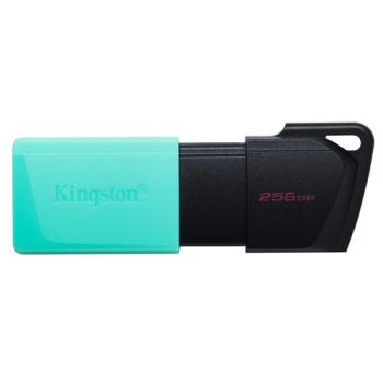 MEMORIA USB KINGSTON 256GB 3.2 GEN 1 ALTA VELOCIDAD  DATATRAVELER EXODIA M VERDE
