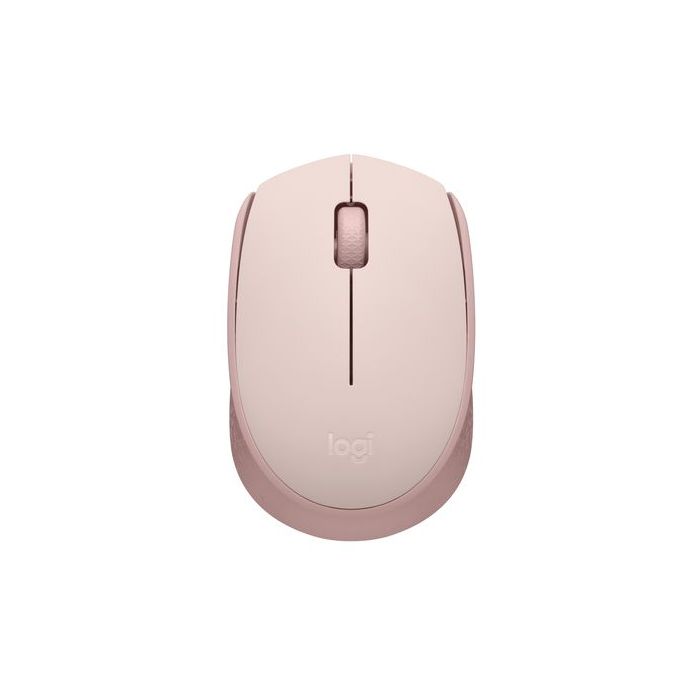 MOUSE LOGITECH M170 INALÁMBRICO SIMPLICIDAD DE PLUG-PLAY 1000DPI COLOR ROSA