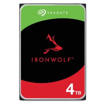 SEAGATE IRONWOLF ST4000VN006 DISCO DURO INTERNO 4 TB 5400 RPM 256 MB 3.5 SERIAL ATA III
