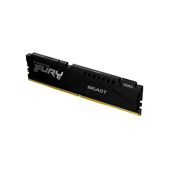 MEMORIA RAM KINGSTON FURY BEAST 16 GB DIMM DDR5 5600MHZ CL36 1.35V COLOR NEGRO