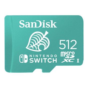 SANDISK NINTENDO SWITCH - TARJETA DE MEMORIA FLASH - 512 GB - UHS-I U3  CLASS10 - MICROSDXC UHS-I