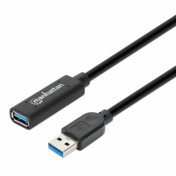 CABLE USB V3.0 EXT. ACTIVA 5.0M NEGRO 