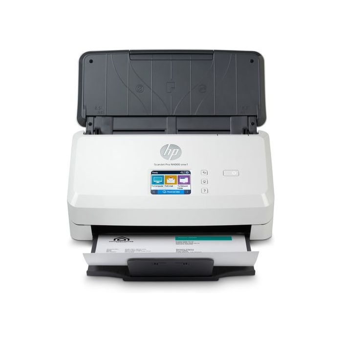 ESCÁNER HP SCANJET PRO N4000 SNW1 ADF RESOLUCIÓN 600 DPI