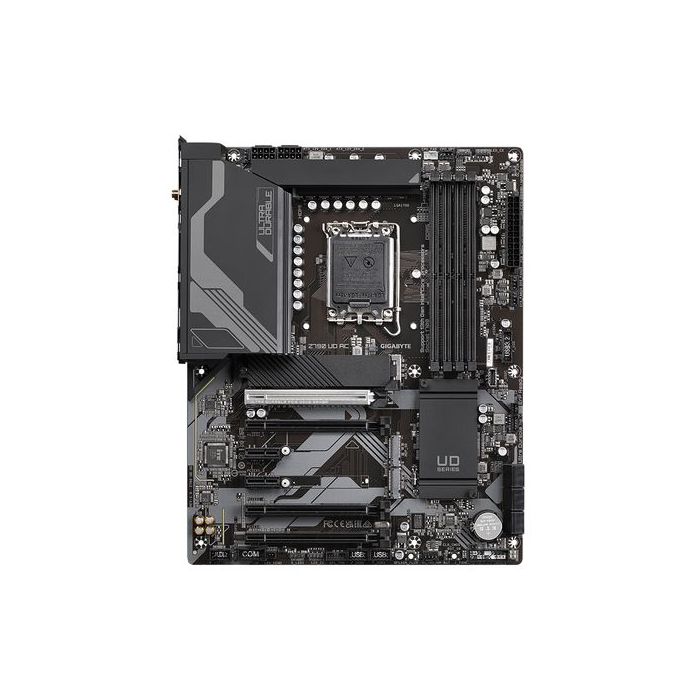 TARJETA MADRE GIGABYTE Z790 UD AC 4XDDR5 128GB 7600MHZ 1XHDMI 1XDP PCIE 5.0 M.2 S 1700 12TH 13TH 14TH WI FI ATX