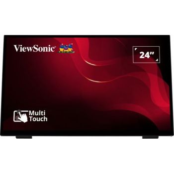 VIEWSONIC TD2465 PANTALLA DE SEÑALIZACIÓN PANEL PLANO INTERACTIVO 61 CM (24) LED 250 CD  M² FULL HD NEGRO PANTALLA TÁCTI