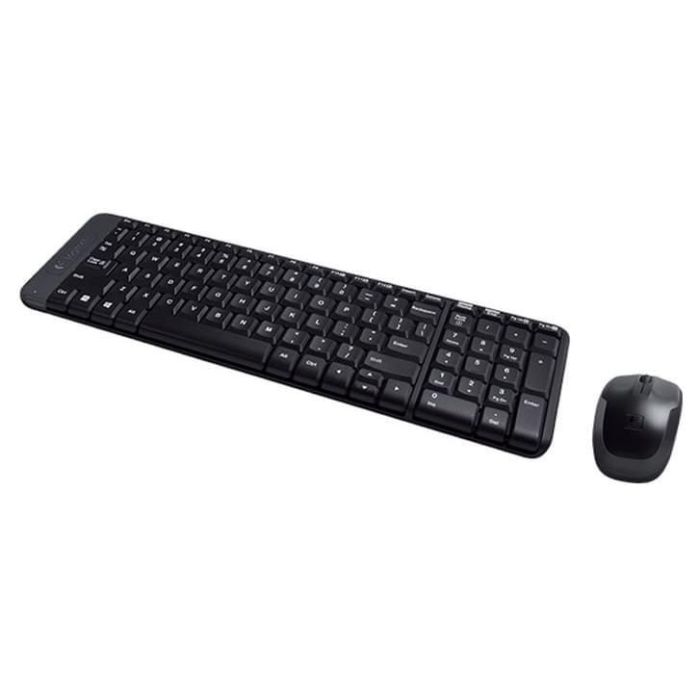 TECLADO LOGITECH  CON MOUSE MK220 INALAMBRICO USB