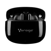 AUDÍFONO VORAGO ESB-202 BLUETOOTH 5.3 MANOS LIBRES 4.5 HORAS CONTROL TÁCTIL NEGRO