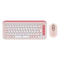 LOGITECH 920-013053 TECLADO RATÓN INCLUIDO UNIVERSAL BLUETOOTH QWERTY ESPAÑOL ROSA