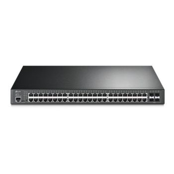 SWITCH ADMINISTRABLE TP-LINK SG3452P (TL-SG3452P)  48 PUERTOS RJ45 POE AFAT 101001000 MBPS + 4 PUERTOS GIGA SFP  POTENCI