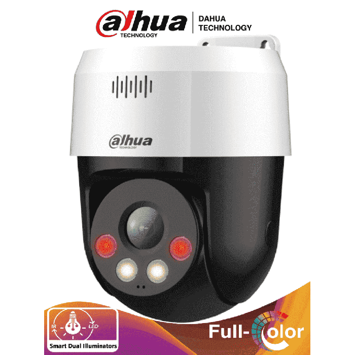 DAHUA SD2A200HB-GN-A-PV-S2 - CAMARA IP PT DE 2 MEGAPIXELES FULL COLOR+DISUASION ACTIVA ILUMINADOR DUAL INTELIGENTE LENTE