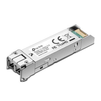 TP-LINK TL-SM311LS - TRANSCEPTOR MINI-GBIC SFP DUPLEX MONOMODO 1GBASE CON ALCANCE DE 20 KM Y CONECTOR LC.