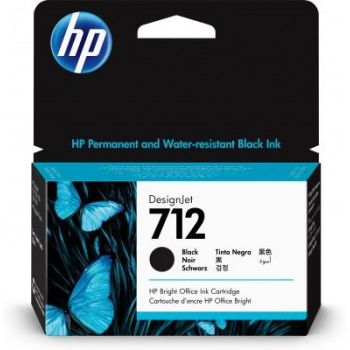 CARTUCHO HP 712 NEGRO 38ML LF DESIGNJET 