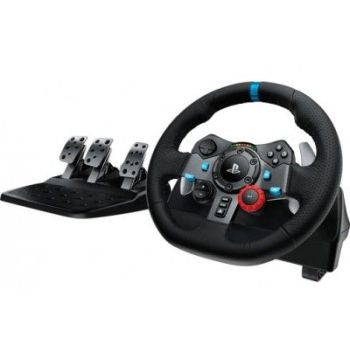 LOGITECH G29 DRIVING FORCE - JUEGO DE VOLANTE Y PEDALES - CABLEADO - PARA PC, SONY PLAYSTATION 3, SONY PLAYSTATION 4