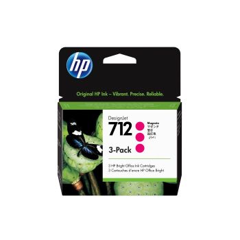 CARTUCHO HP 712 PACK3 29 ML MAGENTA DESIGNJET 