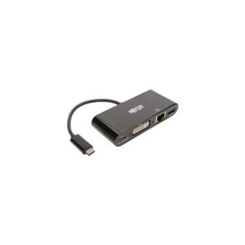 ADAPTADOR MULTIPUERTO TRIPP LITE USB-CDVIUSB-AGBE CARGA PD COLOR NEGRO