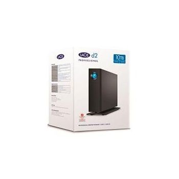 LACIE D2 PROFESSIONAL STHA10000800 - DISCO DURO - 10 TB - EXTERNO (SOBREMESA) - USB 3.1 (USB-C CONECTOR) - CON SEAGATE R