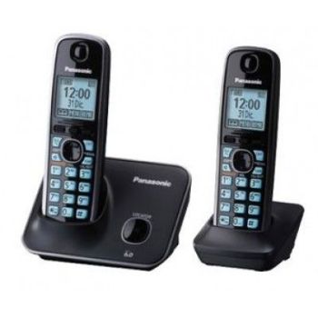 TELEFONO PANASONIC INALAMBRICO DECT 6.0, BASE + HANDSET, LCD (1.8 ILUMINACION COLOR AZUL), CALLER ID