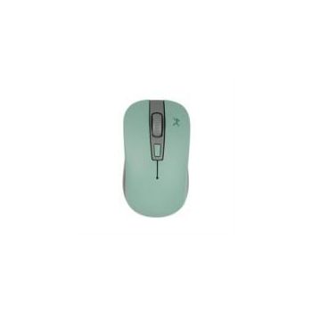 MOUSE INALÁMBRICO PERFECT CHOICE ESSENTIAL AJUSTABLE 800-1200-1600DPI COLOR TURQUESA