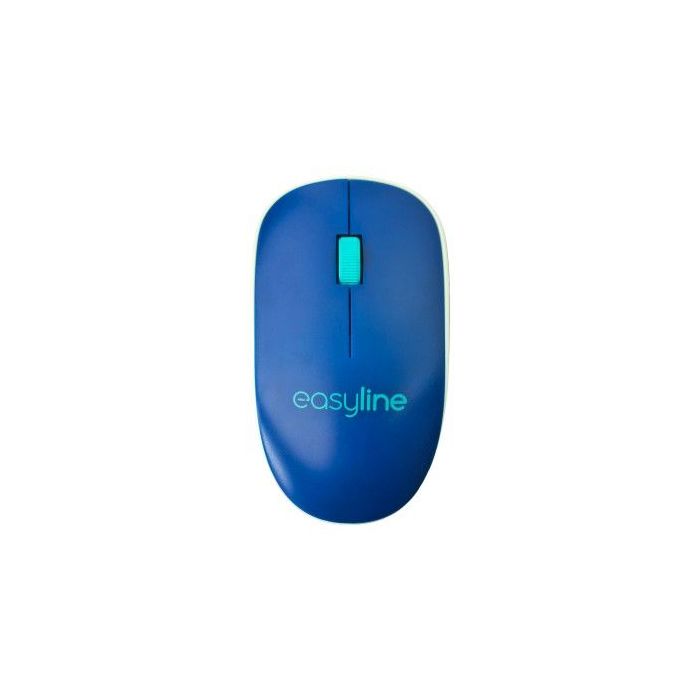 MOUSE INALÁMBRICO PERFECT CHOICE EASY LINE VIVA COLOR AZUL