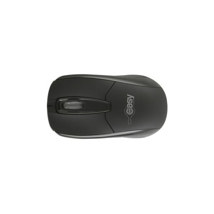 MOUSE EASY LINE ÓPTICO ALÁMBRICO USB 1000DPI COLOR NEGRO