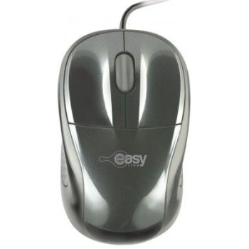 MOUSE EASY LINE ÓPTICO ALÁMBRICO USB 1200DPI COLOR NEGRO