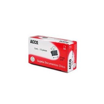 SUJETA DOCUMENTOS ACCO 5433 CHICO C12