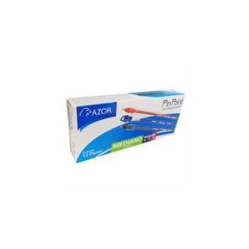 BOLÍGRAFO AZOR PIN POINT MEDIANO 1.0MM SURTIDO CAJA C12